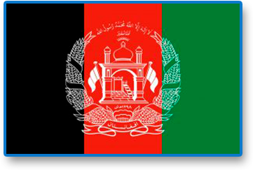 Bandera de Afganistan