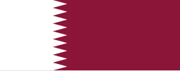 Bandera de qatar